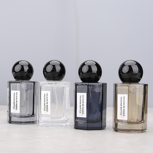 ขวดสเปรย์แก้วแบบพกพาขนาด 50 มล. แบบเติมได้ ฝาเกลียว คล้ายกับ <span class=keywords><strong>Byredo</strong></span> Gypsy Water Atomizer - Product Image 2