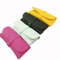 Étuis à lunettes et boîtes à lunettes en cuir PU à logo personnalisé Sacs d'emballage de mode pour lunettes et sacs à lunettes et étuis à lunettes
