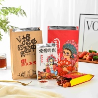 Sacs en papier enduits biodégradables, écologiques, résistants à la graisse et à l'eau, pour sushis, poulet frit et sucre – Vente en gros usine