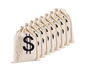 Sublimazione in bianco di lino con coulisse borsa regalo del nuovo anno albero di natale appeso sacchetti di denaro per la graduazione promozionale di trasferimento di calore - Product Image 1