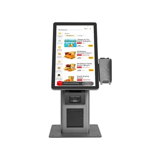 21.5inch Touch Screen Payment Kiosks Self Service Payment Terminal With <b>Printer</b>/NFC/pos Module Payment Terminal - Product Image 5