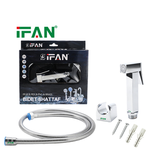 Rociador de bidé IFAN con núcleo de latón y <span class=keywords><strong>manguera</strong></span> flexible de doble bloqueo <span class=keywords><strong>para</strong></span> un uso duradero - Product Image 6