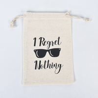 Sacs de bienvenue pour invités de mariage en coton biologique de haute qualité, personnalisables avec logo sérigraphié, recyclables, par Nalia's Pouches