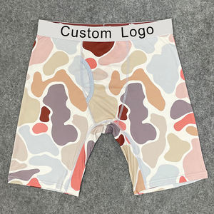 3D الطباعة الرقمية دنة مخصص الملاكمين للرجال زائد حجم عالية الجودة شعار مخصص الجملة الرجال الملابس الداخلية - Product Image 3