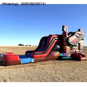 Château gonflable multicolore pour maison de rebond Combo Grande maison de rebond unisexe PVC et vinyle avec souffleur 17x17 - Product Image 2