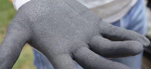 Safety Work <b>Gloves</b> Micro Foam Nitrile Coated 12 Pairs,Endurance Seamless <b>Knit</b> Nylon Dots on Palm Dot Grip <b>Gloves</b> - Product Image 3