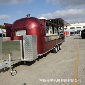 Nuevo Carro de Comida Móvil de Acero Inoxidable, Ideal para Aperitivos y Uso en Autocaravanas y Supermercados - Product Image 3