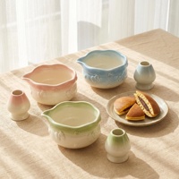 Ensemble de thé matcha en porcelaine chinoise traditionnelle de qualité alimentaire, ensemble de thé matcha en gros, ensemble de thé matcha avec fouet et bol, style zen asiatique