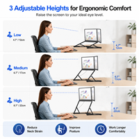 Moniteur portable double écran 18,5 pouces QHD pour extension d'écran d'ordinateur portable, extension multi-écrans