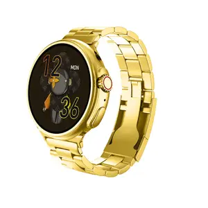 G10高品质金色运动智能手表防水数字血压计心率手表