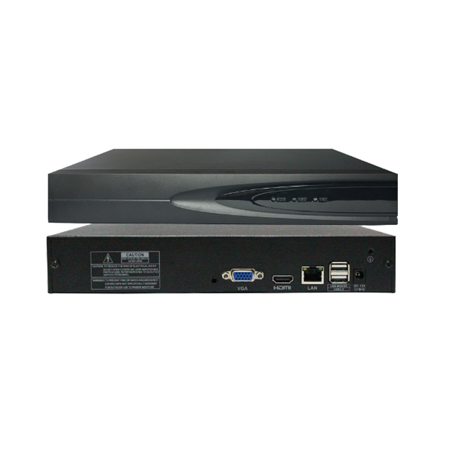 H.265+ 8MP Security Camera System 64 Channel 4K NVR