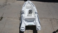 Bateau pneumatique chinois de 430 cm en Hypalon avec coque en fibre de verre RIB430 à vendre
