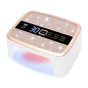 2in 1 168w Professional Colored Diamond Black Led Light Cordless <strong>Curing</strong> Gel <strong>Machine</strong> Rechargeable <strong>UV</strong> Led Nails <strong>Lamp</strong> - Product Image 5