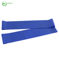 Zhensheng vente en gros personnalisé élastique TPE bande de résistance bandes de traction bandes de boucle extensible pour exercices Gym Fitness