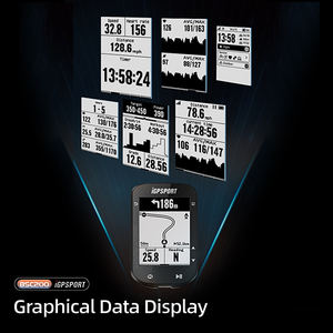 Computadora Inalámbrica para Bicicleta BSC200 con GPS, Pantalla LCD de 2.5 Pulgadas, Cronómetro Digital, Velocímetro, Odómetro para Bicicletas de Carretera - Product Image 6