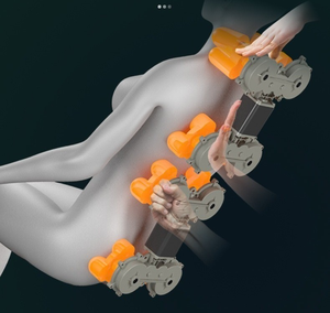 Ghế massage gia đình kiểu hiện đại C06 2025 sản xuất tại nhà máy, bán chạy, 2D 3D 4D không trọng lực, toàn thân, chất lượng cao - Product Image 3