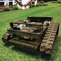 Livraison gratuite tondeuse à gazon autonome à quatre temps 125cc de qualité industrielle à virage zéro 24V équipement de jardin autonome