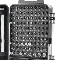 Kit de Herramientas Completo, Moderno y Duradero para Reparaciones Profesionales de Bricolaje, Juego de Destornilladores de Precisión 115 en 1, Patinete, Hecho en China