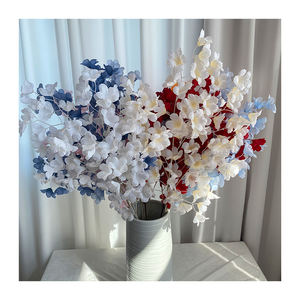 Trompette longue fleur de cerisier décoration mariage <span class=keywords><strong>fleurs</strong></span> artificielles décoratives - Product Image 2