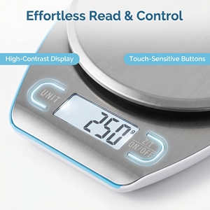 Bilancia Digitale da Cucina LCD per Misurazione Precisa di Farina e Ingredienti, per Cucinare e Preparare Dolci in Casa - Product Image 3