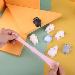 Juguete Antiestrés Creativo de Dibujos Animados, Bola de Goma Suave con Forma de Animal para Apretar y Aliviar el Estrés - Product Image 2