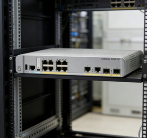 WS-C2960CX-8TC-L สวิตช์อีเธอร์เน็ตกิกะบิตแบบจัดการได้ 8 พอร์ต, 2x1G คอปเปอร์ + 2x1G SFP อัปลิงค์, ไร้พัดลม, ดีไซน์กะทัดรัด, แลนเบส - Product Image 4