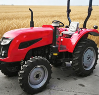 Machinerie agricole puissante, tracteur agricole 50HP 4WD LT504 pour exploitation agricole de moyenne envergure et serre