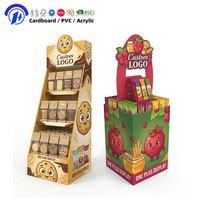 Support d'affichage en carton recyclable écologique pour les collations, les chips, les biscuits