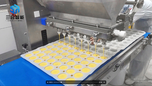 Déposant à plusieurs pistons Applicable aux gâteaux, au pain, aux desserts à la mousse, aux choux <span class=keywords><strong>et</strong></span> à d'autres produits pour le remplissage quantitatif - Product Image 4