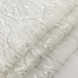 Harvest High Quality Purple <strong>Sequin</strong> <strong>Net</strong> Embroidery French Tulle African Lace <strong>Fabric</strong> with Beads and <strong>Sequin</strong> - Product Image 6