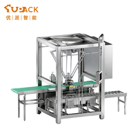 Emballageur robotique Delta à 4 axes à performance stable avec fonctionnement continu à haute vitesse pour ligne d'emballage de snacks