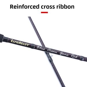 Caña de Pescar de Carbono de Acción Rápida BLUE OCEAN de 3 m, con <span class=keywords><strong>Todos</strong></span> <span class=keywords><strong>los</strong></span> Accesorios Fuji, para Pesca en Barco, Pesca con Mosca, Caña de Dos Secciones - Product Image 4