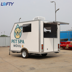 Remorque mobile de toilettage <span class=keywords><strong>pour</strong></span> animaux de compagnie, pratique et confortable, inspirée des <span class=keywords><strong>food</strong></span> trucks, <span class=keywords><strong>pour</strong></span> vos animaux bien-aimés - Product Image 3