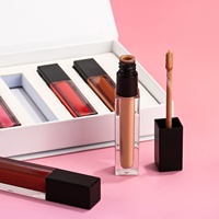 Gloss à lèvres scintillant très vendu, gloss à lèvres personnalisé avec logo, gloss à lèvres imperméable longue tenue, marque privée