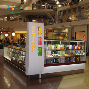 Tienda de cosméticos 3D de gama alta Diseño Decoración <span class=keywords><strong>Perfume</strong></span> de color negro Tienda de cosméticos Diseño <span class=keywords><strong>Ajmal</strong></span> <span class=keywords><strong>Perfume</strong></span> Kiosco - Product Image 2