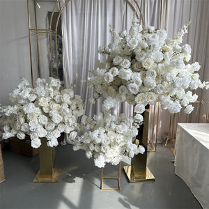 IFG לבן משי תליית פרח כדור חתונה סידורי - Product Image 4