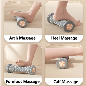 Rouleau de massage Shiatsu pour les pieds LADYGLOW avec logo personnalisé, pour le yoga, le Pilates, le fitness, le massage, rouleau de massage portable pour les pieds - Product Image 2