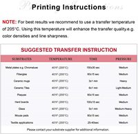 Papiers de sublimation LINKO de 0,92 m/1,02 m/1,12 m de largeur, papier de transfert thermique pour tasses, impression sur coton, imprimante de sublimation A1 A3