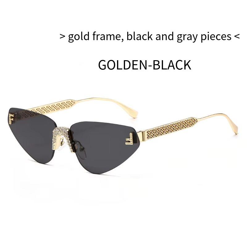 Montura completa con lentes negros y grises.