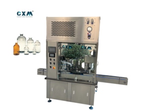 Máquina Automática de Llenado, Tapado y Sellado de Viales de Plástico de 2-200 ml con Bomba, Motor PLC para Aplicaciones de Laboratorio Cosmético - Product Image 1