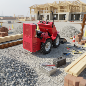 รถตักล้อยาง YZ-S390 ขนาด 1200 กก. เครื่องยนต์ยันมาร์ รถตักขนาดเล็กแบบตีนตะขาบ ประสิทธิภาพสูง - Product Image 1