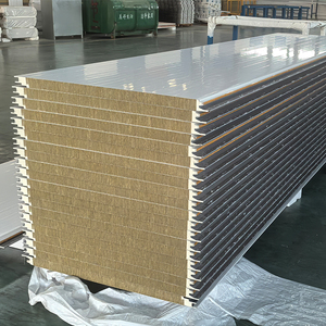 Panneaux <span class=keywords><strong>d</strong></span>'isolation en laine de roche, résistants au feu, insonorisants, écologiques, pour chambre froide, atelier, entrepôt, toit et murs - Product Image 3