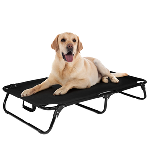 Camas para Mascotas con Marco de Acero para Exteriores, Diseño Plegable Ligero, Portátiles, de Malla Transpirable, Marco de Acero XL, Cama Elevada para Perros - Product Image 2