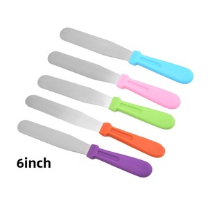 Espátula Recta de Acero Inoxidable para Alisar Crema, para Hornear <span class=keywords><strong>Pan</strong></span> y Pasteles, Herramienta de Decoración de Cocina, Raspador de Repostería - Product Image 6