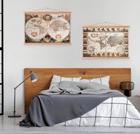 Vente directe d'usine, support magnétique pour affiches en bois de pin, pour affiches, toiles, œuvres d'art, impressions artistiques