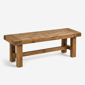 Banco de Madera de Acacia Sólida para Interiores, Mueble para Comedor, Entrada, Sala de Estar, con Acabado de Alta Calidad - Product Image 3