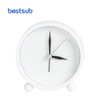 BestSub grosir disesuaikan Dekorasi Desktop Digital cahaya biru jam Alarm warna SCKLB