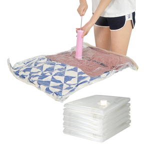 Sacco Sottovuoto di Alta Qualità per Imballaggio Vestiti e Viaggio, Busta di Compressione con Pompa Salvaspazio - Product Image 2