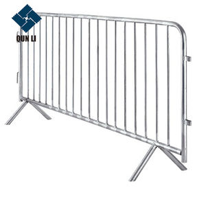 Barriere temporanee di alta qualità barricate pedonali in acciaio barricata barriere di controllo della folla per la vendita - Product Image 1