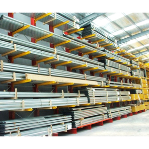 Industrial <b>Heavy</b> <b>Duty</b> Cantilever <b>Racks</b> 1500-2000kg Double-Sided 5-Layer Powder Coated Corrosion Protection Warehouse Storage - Product Image 4